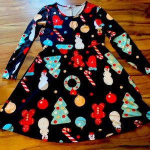 Women’s Christmas dress Large stretchy material